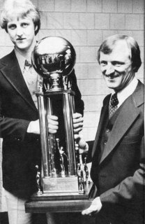 ISU Coach Bill Hodges & Larry Bird